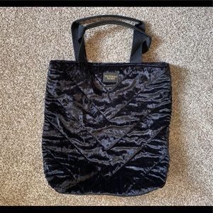 Velvet like Victoria secret shoulder bag